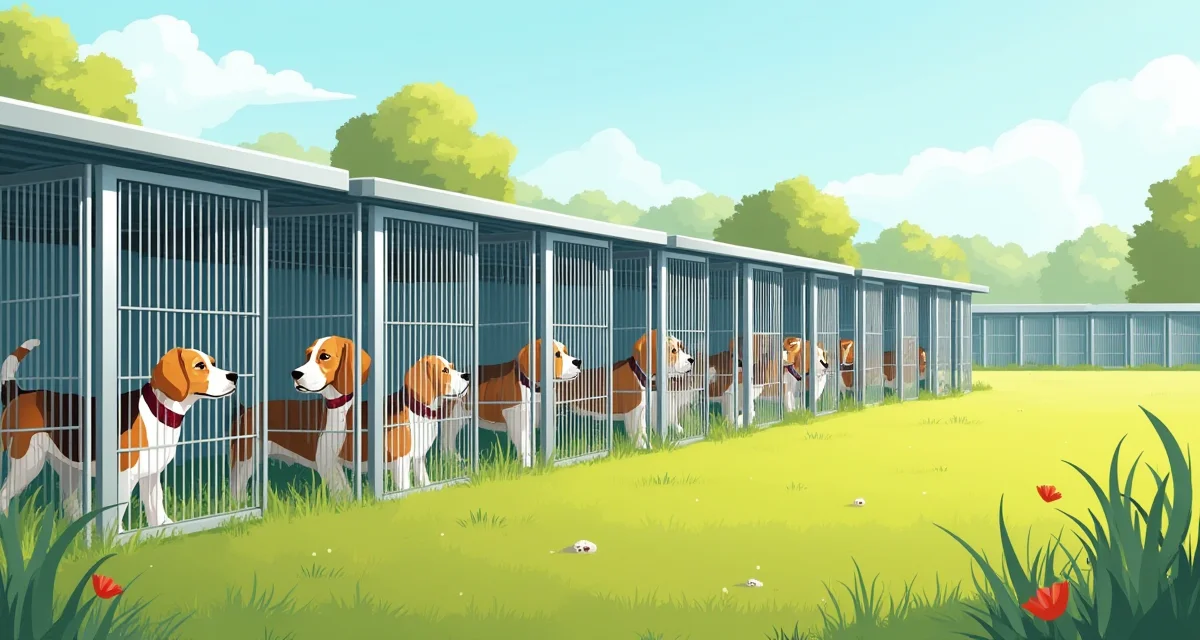 400 Beagles Rescued From Ridglan Farms Research Facility