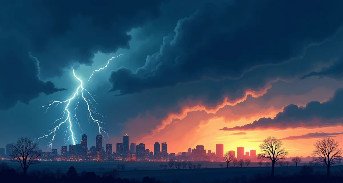 Columbus Weather: 80°F to Mid-30s Amid Severe Storm Risk