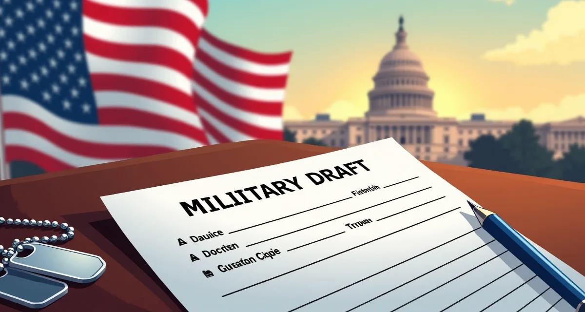 Trump Signs Automatic Military Draft Registration 2026