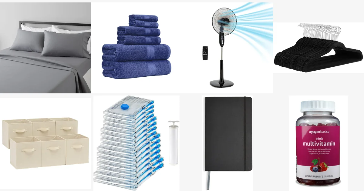 Freshman Dorm Checklist: Pack Smart for ~$300