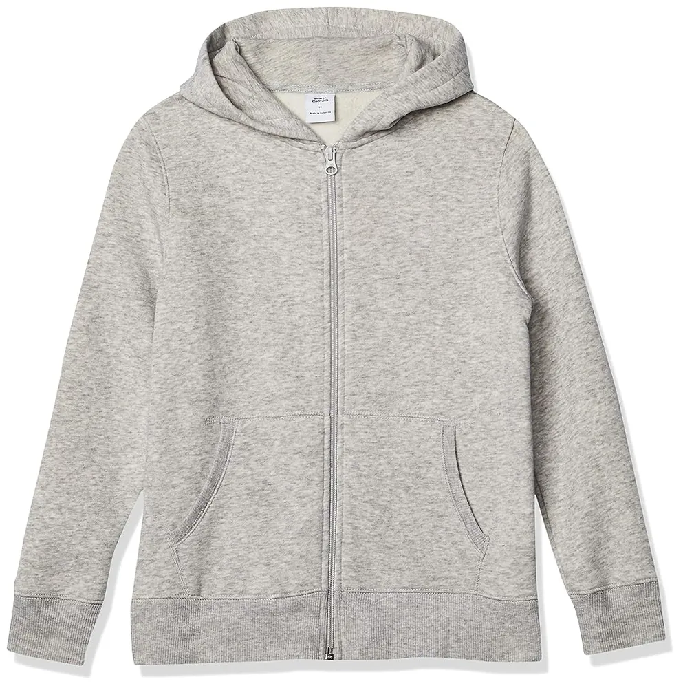 Boys' Zip-Up Fleece Hoodie