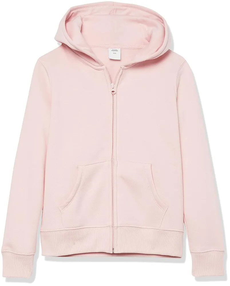Girls' Zip-Up Fleece Hoodie