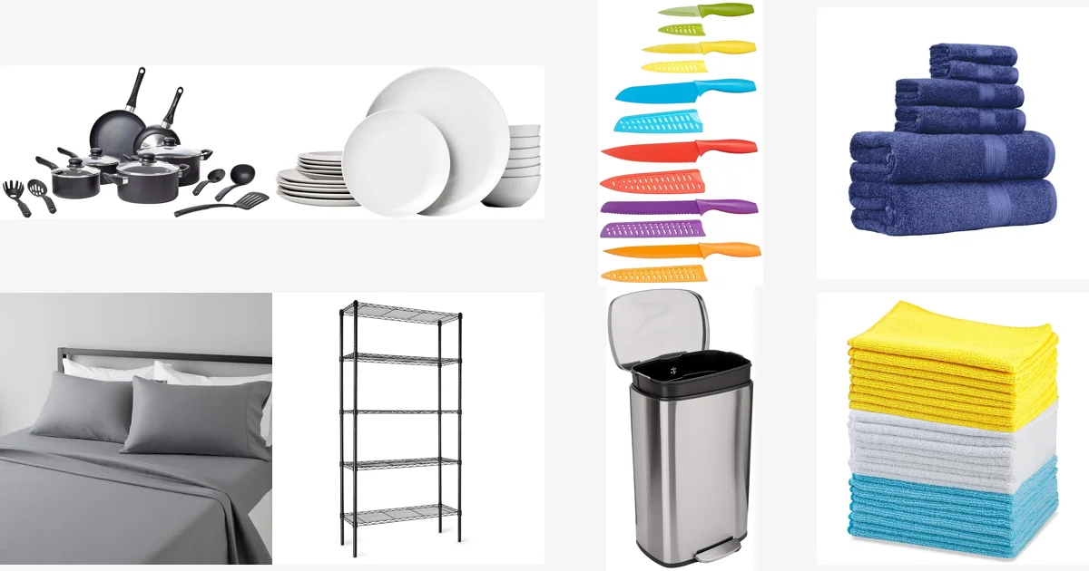 First Apartment Move-In Kit: Everything You Need for $400