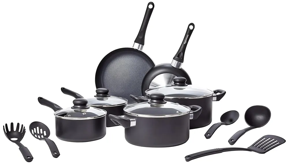 15-Piece Nonstick Cookware Set