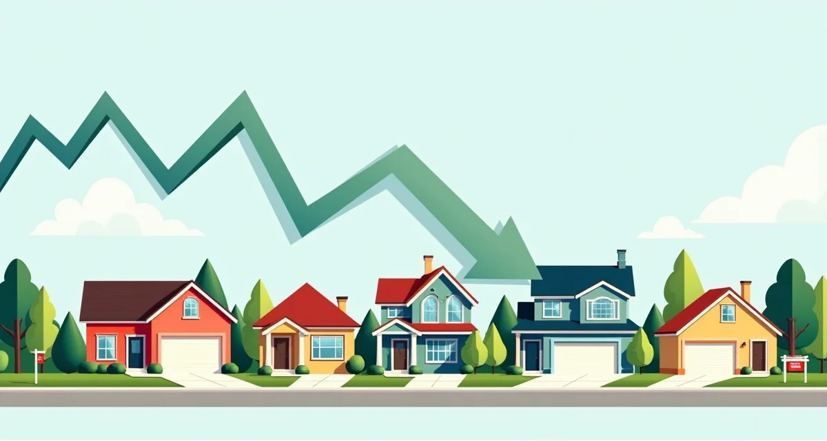 Home Prices Near Flat as U.S. Housing Market Splits