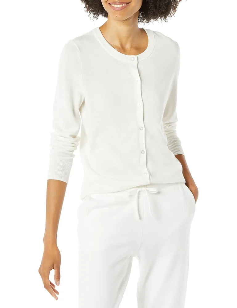 Lightweight Crewneck Cardigan