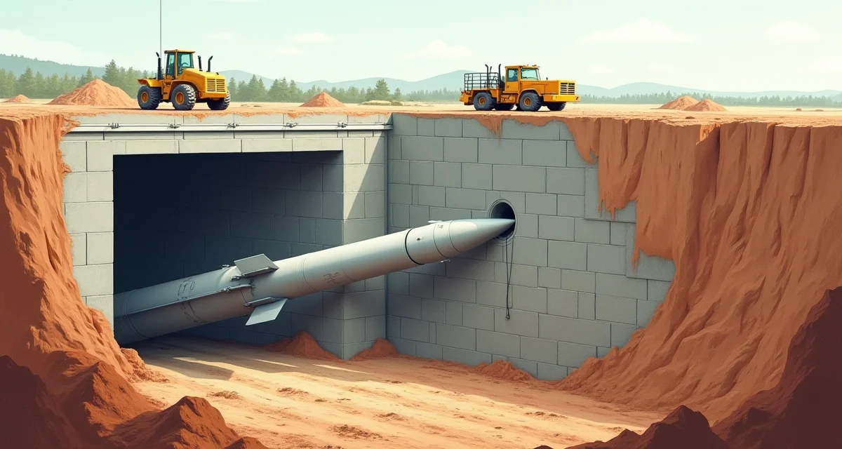 LGM-35A Sentinel Silo Construction Begins: US Air Force