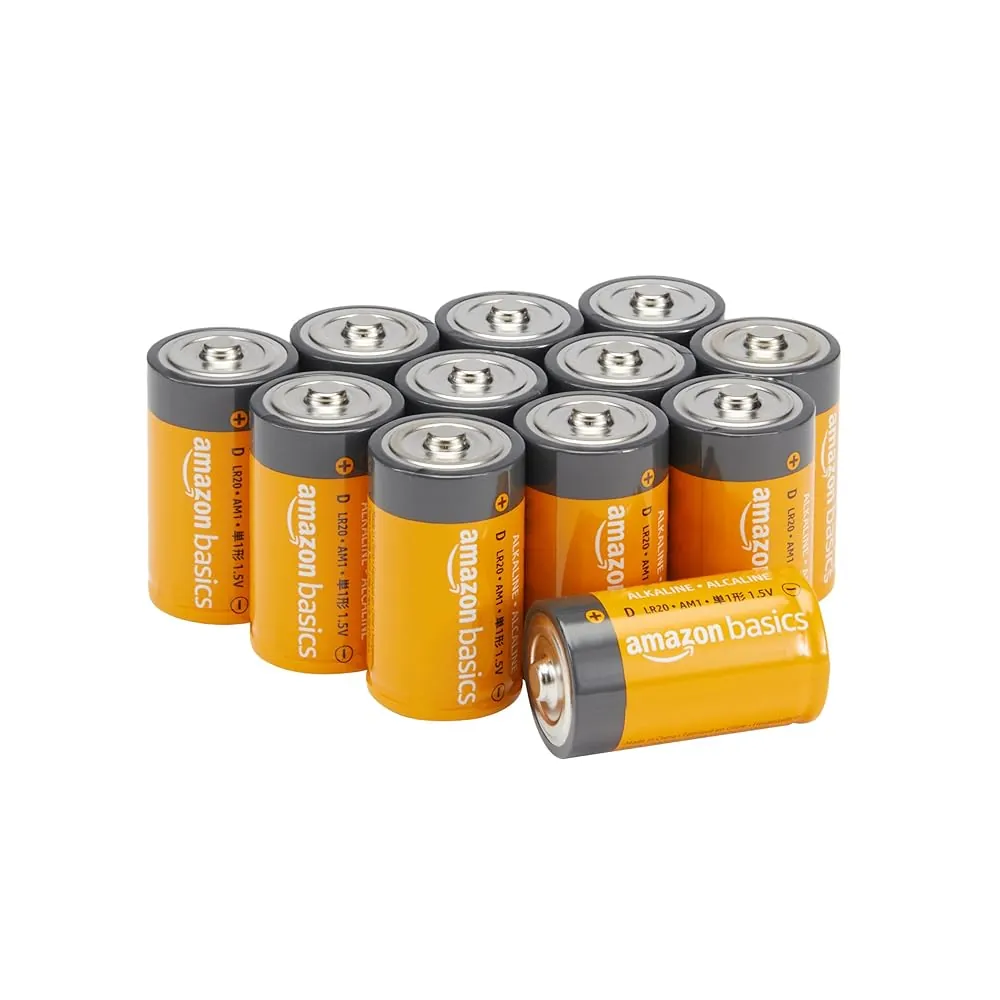 D Cell Alkaline Batteries