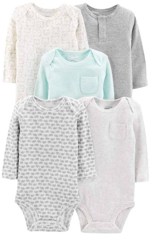 Long-Sleeve Bodysuit Pack