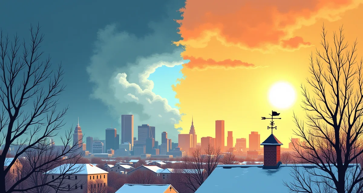 Omaha Weather: Snow to 70s Swing Brings Storm Risk