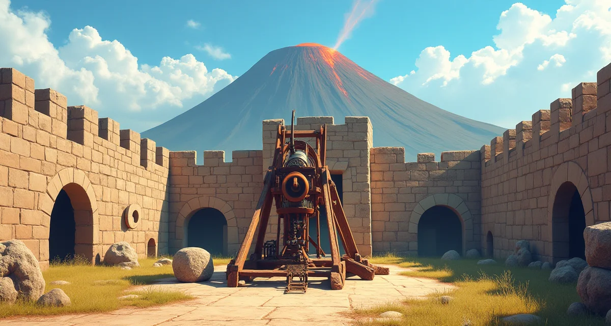 Roman 'Machine Gun' Used in 89 BC Siege of Pompeii