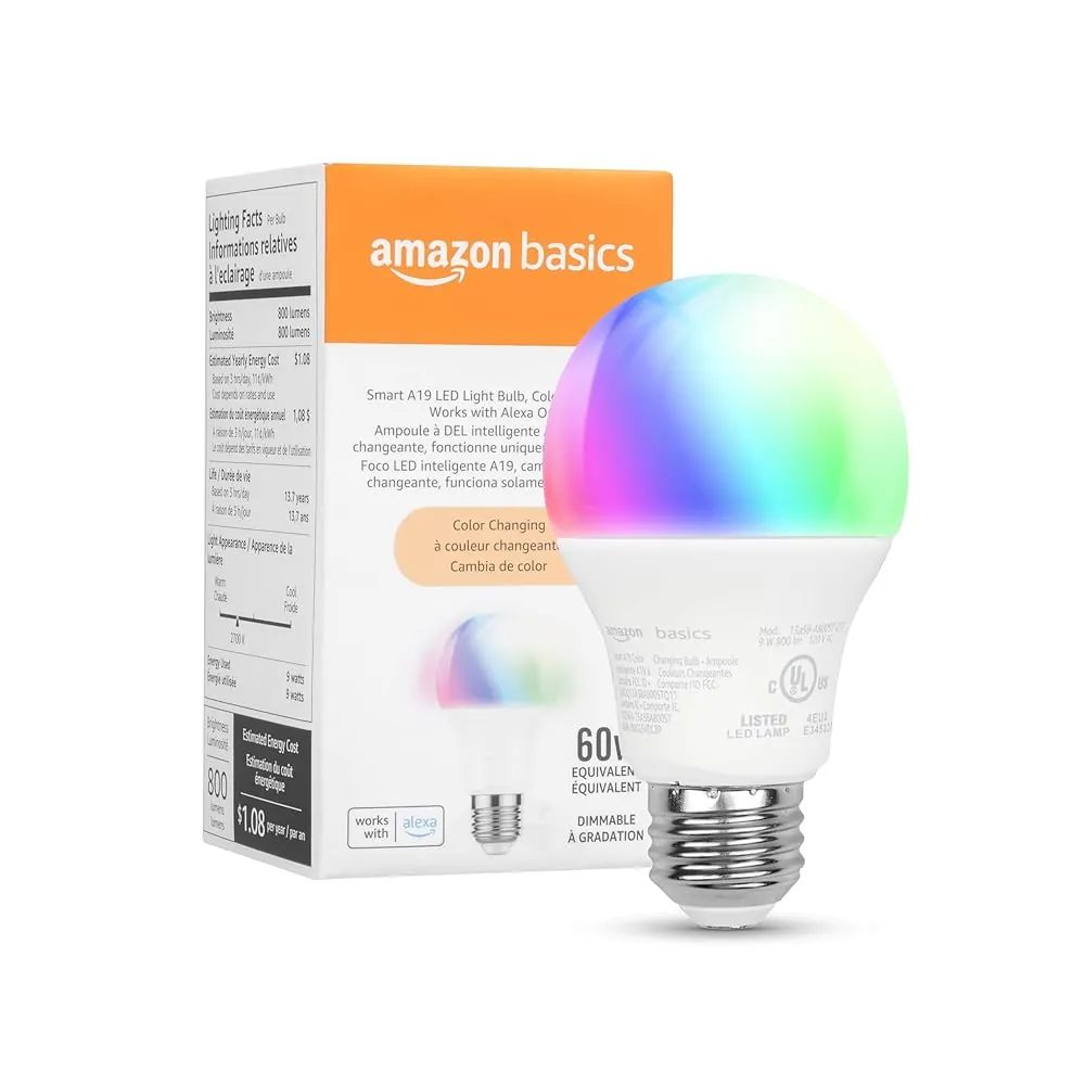 Smart Color-Changing LED Bulb