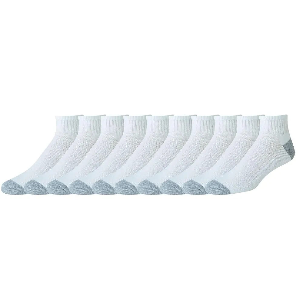 Cushioned Cotton Ankle Socks 10-Pack