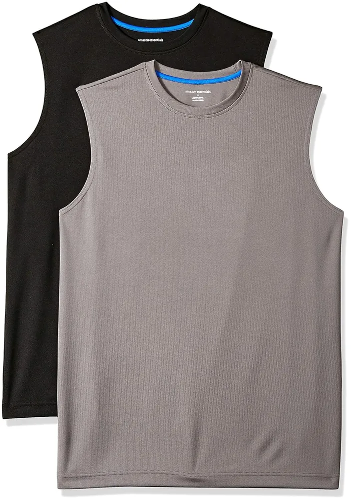 Moisture-Wicking Gym Tank 2-Pack