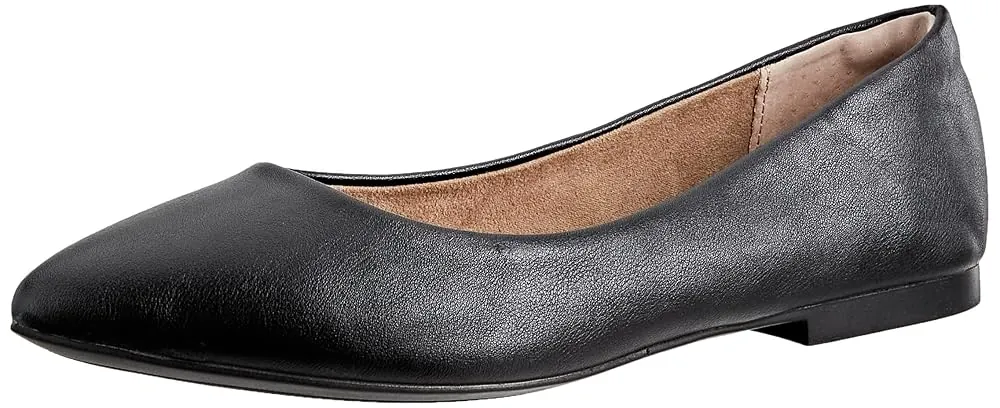Pointed-Toe Ballet Flats