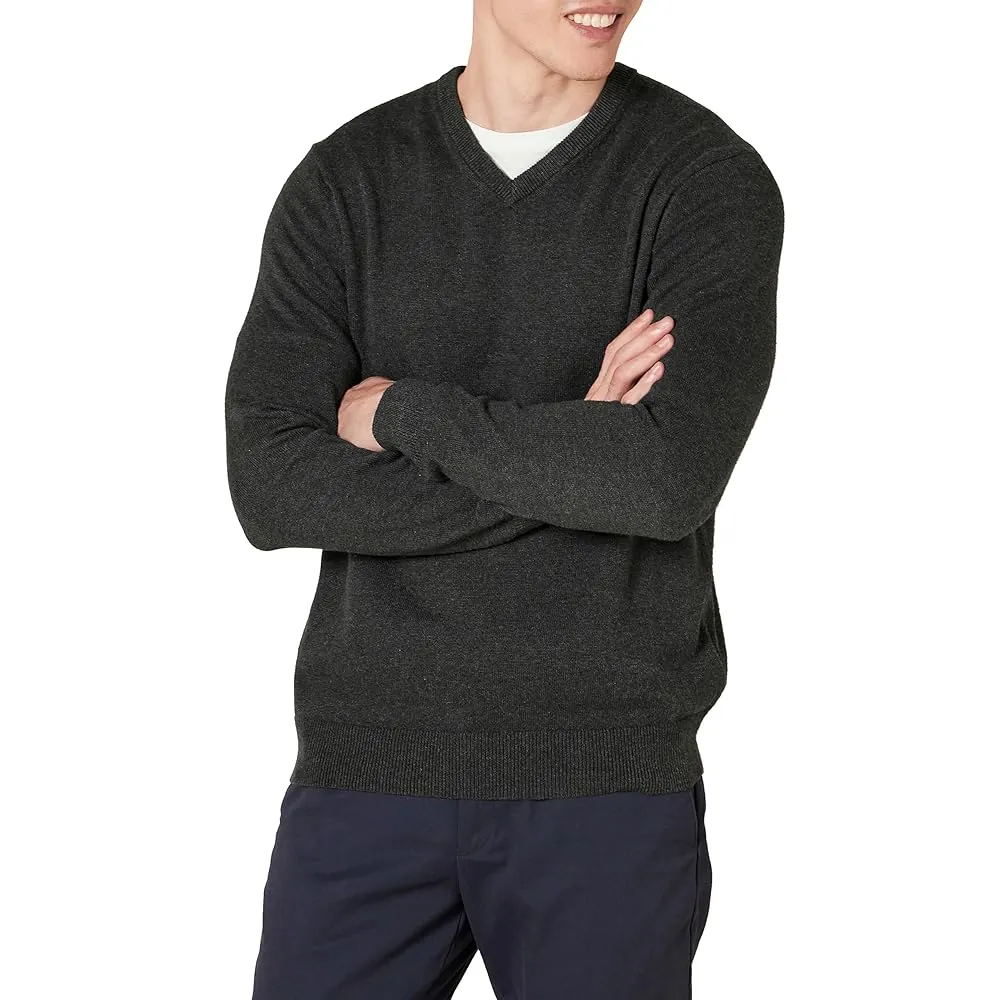 V-Neck Pullover Sweater