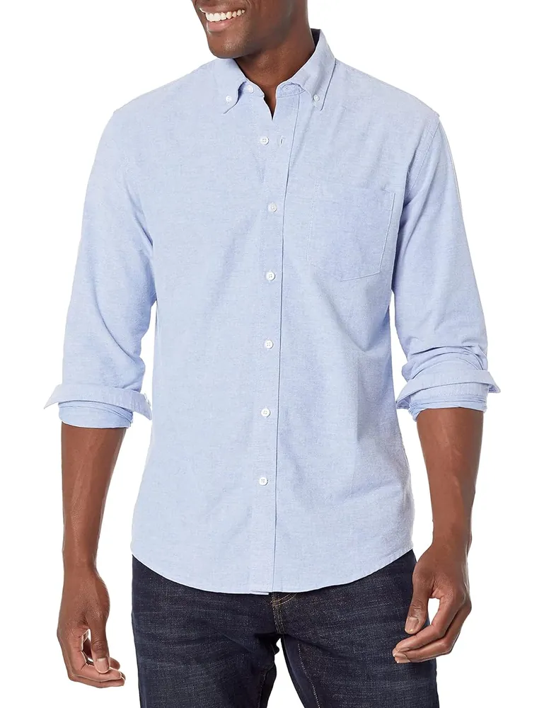 Long-Sleeve Oxford Shirt