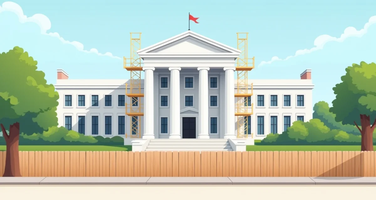 Judge Halts Trump White House Ballroom Construction