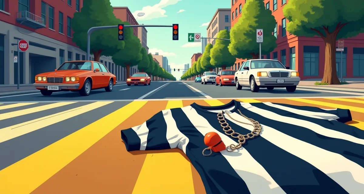 VCU Police Wear Referee Uniforms for Pedestrian Safety