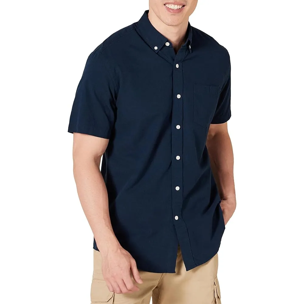 Short-Sleeve Oxford Shirt